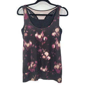 Maurices In Motion Women's Large Tank Top & Sports Bra Twist Racerback Athletic